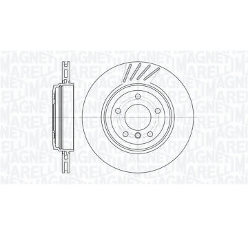 Brzdový kotouč MAGNETI MARELLI 361302040811