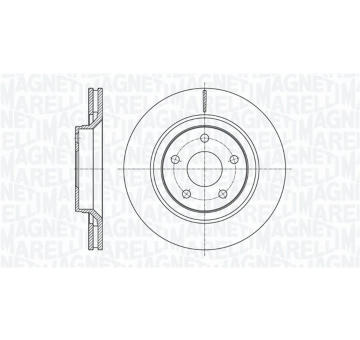 Brzdový kotouč MAGNETI MARELLI 361302040824