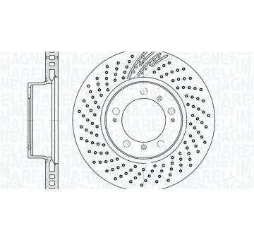 Brzdový kotouč MAGNETI MARELLI 361302040873