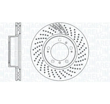 Brzdový kotouč MAGNETI MARELLI 361302040876