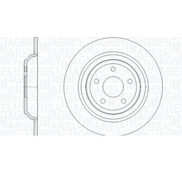 Brzdový kotouč MAGNETI MARELLI 361302040886