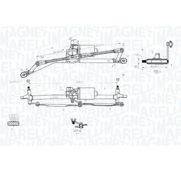 System cisteni skel MAGNETI MARELLI 064012005011