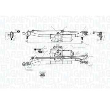 System cisteni skel MAGNETI MARELLI 064352403010