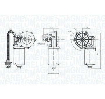 Motor stieračov MAGNETI MARELLI 064373200010
