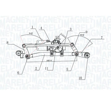 System cisteni skel MAGNETI MARELLI 064377500010