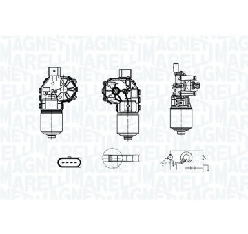 Motor stieračov MAGNETI MARELLI 064380000010
