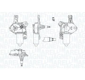 Motor stieračov MAGNETI MARELLI 064070300010