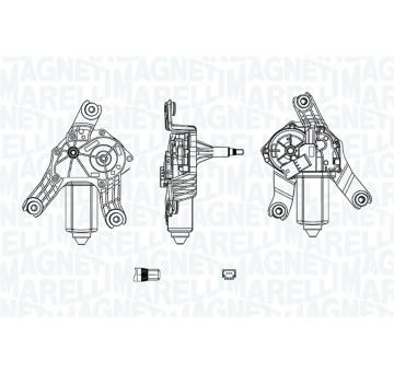 Motor stieračov MAGNETI MARELLI 064071300010