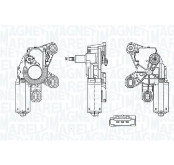Motor stieračov MAGNETI MARELLI 064071900010