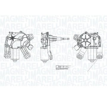 Motor stieračov MAGNETI MARELLI 064072700010