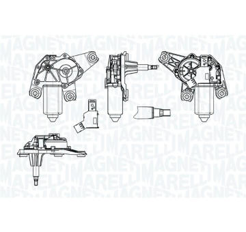 Motor stieračov MAGNETI MARELLI 064073500010