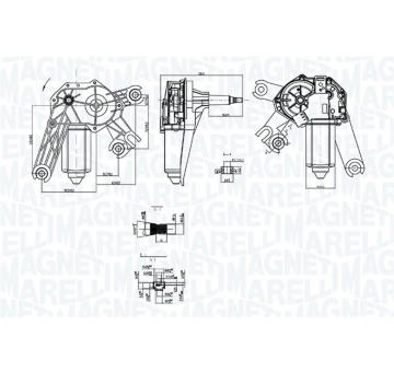 Motor stieračov MAGNETI MARELLI 064073800010