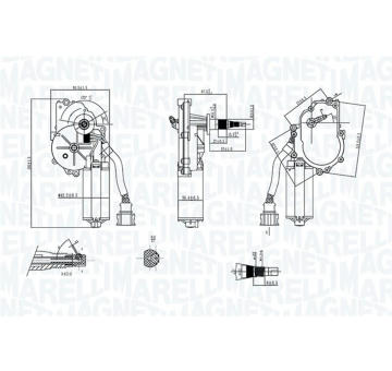 Motor stieračov MAGNETI MARELLI 064074700010