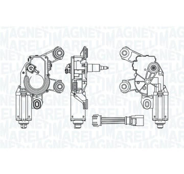 Motor stieračov MAGNETI MARELLI 064075100010