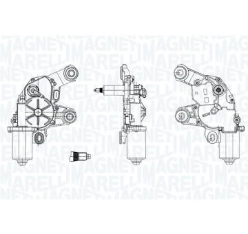 Motor stieračov MAGNETI MARELLI 064075400010