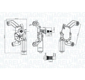 Motor stieračov MAGNETI MARELLI 064075900010