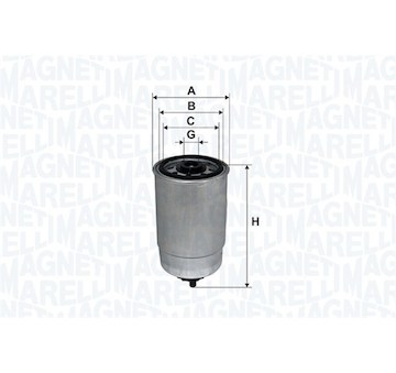Palivový filtr MAGNETI MARELLI 153071760102