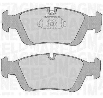 Sada brzdových destiček, kotoučová brzda MAGNETI MARELLI 363916060155
