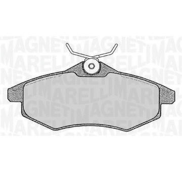 Sada brzdových destiček, kotoučová brzda MAGNETI MARELLI 363916060173