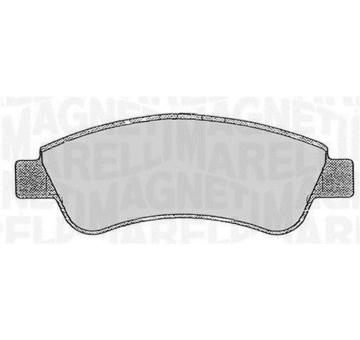 Sada brzdových destiček, kotoučová brzda MAGNETI MARELLI 363916060174