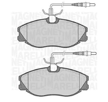 Sada brzdových destiček, kotoučová brzda MAGNETI MARELLI 363916060202