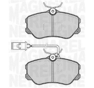 Sada brzdových destiček, kotoučová brzda MAGNETI MARELLI 363916060226