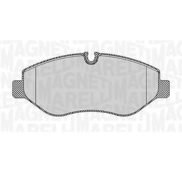 Sada brzdových destiček, kotoučová brzda MAGNETI MARELLI 363916060298