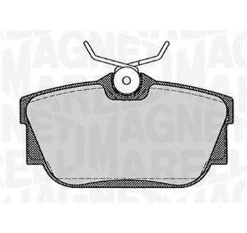 Sada brzdových destiček, kotoučová brzda MAGNETI MARELLI 363916060420