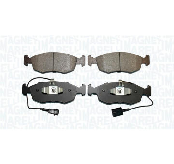 Sada brzdových destiček, kotoučová brzda MAGNETI MARELLI 363916060427