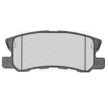 Sada brzdových destiček, kotoučová brzda MAGNETI MARELLI 363916060445