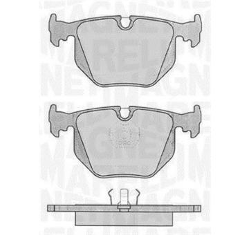 Sada brzdových destiček, kotoučová brzda MAGNETI MARELLI 363916060485