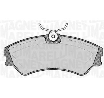 Sada brzdových destiček, kotoučová brzda MAGNETI MARELLI 363916060488