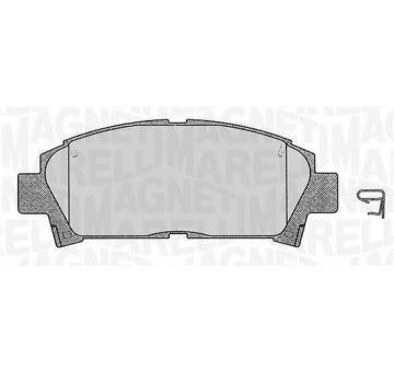 Sada brzdových destiček, kotoučová brzda MAGNETI MARELLI 363916060509