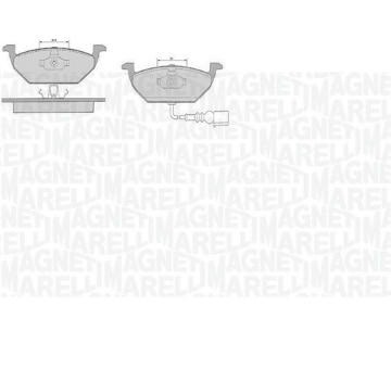 Sada brzdových destiček, kotoučová brzda MAGNETI MARELLI 363916060516