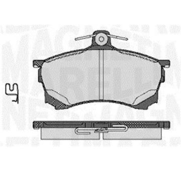 Sada brzdových destiček, kotoučová brzda MAGNETI MARELLI 363916060520