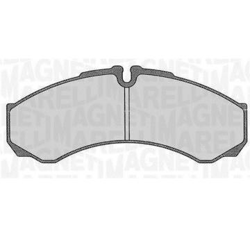 Sada brzdových destiček, kotoučová brzda MAGNETI MARELLI 363916060526