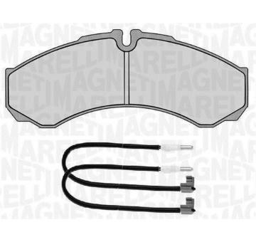 Sada brzdových destiček, kotoučová brzda MAGNETI MARELLI 363916060527