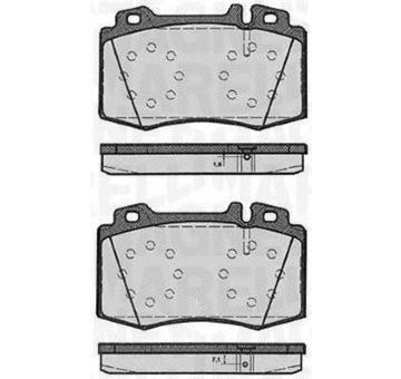 Sada brzdových destiček, kotoučová brzda MAGNETI MARELLI 363916060585