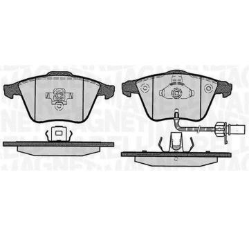 Sada brzdových destiček, kotoučová brzda MAGNETI MARELLI 363916060609