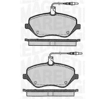 Sada brzdových destiček, kotoučová brzda MAGNETI MARELLI 363916060615
