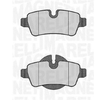 Sada brzdových destiček, kotoučová brzda MAGNETI MARELLI 363916060626