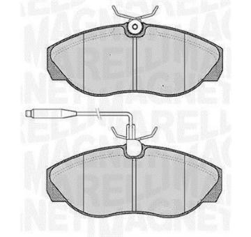 Sada brzdových destiček, kotoučová brzda MAGNETI MARELLI 363916060789