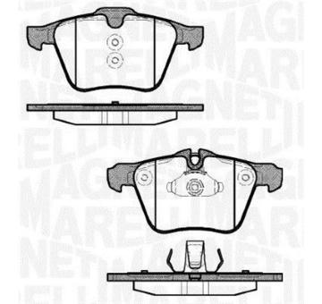 Sada brzdových destiček, kotoučová brzda MAGNETI MARELLI 363916060823
