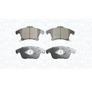 Sada brzdových destiček, kotoučová brzda MAGNETI MARELLI 363916060857