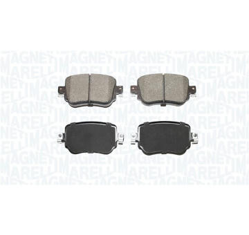 Sada brzdových destiček, kotoučová brzda MAGNETI MARELLI 363916060887