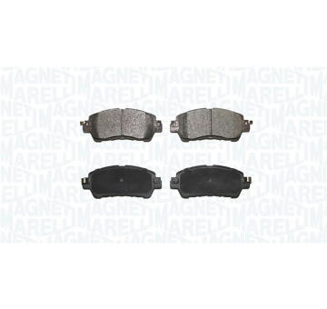 Sada brzdových destiček, kotoučová brzda MAGNETI MARELLI 363916060902