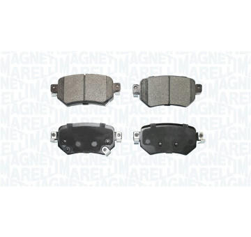Sada brzdových destiček, kotoučová brzda MAGNETI MARELLI 363916060920