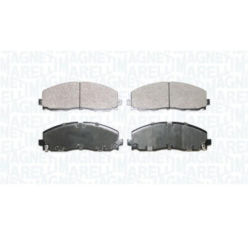 Sada brzdových destiček, kotoučová brzda MAGNETI MARELLI 363916061112