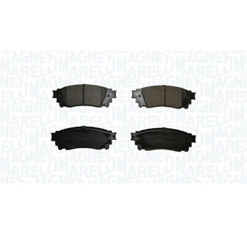 Sada brzdových destiček, kotoučová brzda MAGNETI MARELLI 363916061123