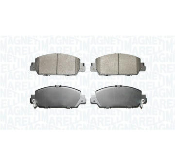 Sada brzdových destiček, kotoučová brzda MAGNETI MARELLI 363916061125